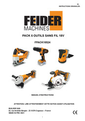 FEIDER Machines FPACK18524 Instructions Originales