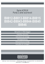 Samo ACRUX B8845 Instructions De Montage