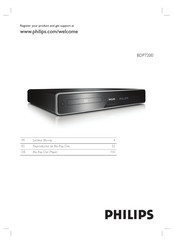 Philips BDP7200 Mode D'emploi