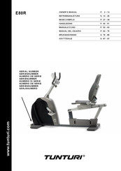 Tunturi E-80R Recumbent Bike Mode D'emploi