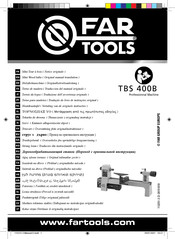 Far Tools TBS 400B Notice Originale