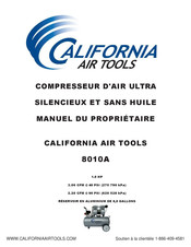 California Air Tools 8010A Mode D'emploi