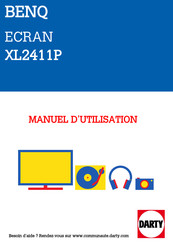 BenQ XL2411P Manuel D'utilisation