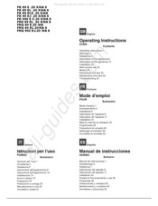 Hotpoint FKQ 992 EJ.20 /HA S Mode D'emploi
