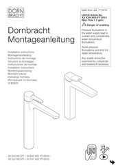 Dornbracht 33 537 831-FF 0010 Instructions De Montage