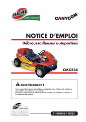 BEAL CanyCom CMX224 Notice D'emploi