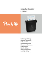 Peach PS500-12 Mode D'emploi