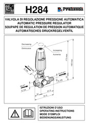 Pratissoli H284 Mode D'emploi