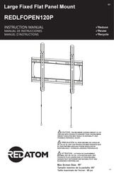 REDATOM REDLFOPEN120P Manuel D'instructions
