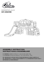 Qaba 331-054V00 Instructions D'assemblage