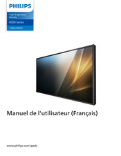 Philips 75BDL4003H/00 Manuel De L'utilisateur