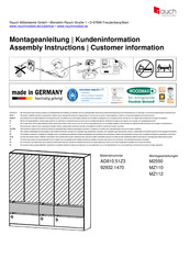 Rauch Winnipeg M2550 Instructions De Montage