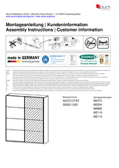 Rauch 59263.1320 Instructions De Montage