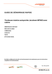 Textron Jacobsen MP493 Guide De Démarrage Rapide