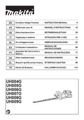 Makita UH007G Manuel D'instructions