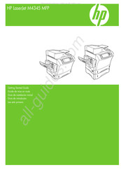 HP LaserJet M4345MFP Guide De Mise En Route