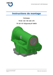 HKS TR 120 Instructions De Montage