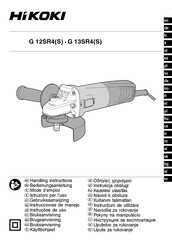 HIKOKI G 12SR4S Mode D'emploi