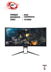 Acer Z35PBMIPHZ Manuel D'utilisation