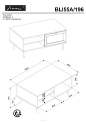 finori BLI55A/196 Mode D'emploi