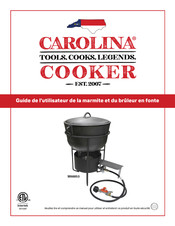 Carolina Cooker M68853 Guide De L'utilisateur