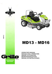 Grillo MD16 Manuel D'utilisation