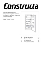 CONSTRUCTA CK222 Serie Manuel D'utilisation