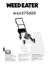 Weed Eater wex375d20 Manuel D'instructions