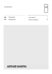 ARTHUR MARTIN AJF4400AOW Guide D'utilisation