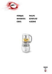 Philips AVENT SCF875/02 Mode D'emploi