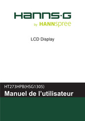 HANNspree HANNS-G HT273HPB Manuel De L'utilisateur