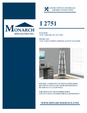 Monarch Specialties I 2751 Instructions D'assemblage