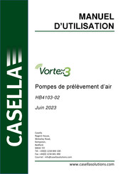 Casella HB4103-02 Manuel D'utilisation