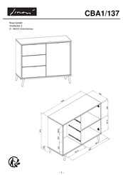 finori CBA1/137 Instructions De Montage