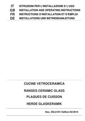 Giorik CV740E Instructions D'installation Et D'emploi