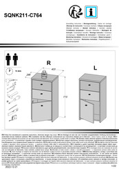 Forte SQNK211-C764 Notice De Montage