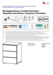 Rauch Monostar AC381.637C Instructions De Montage