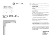 Trilux Cuvia 60 LED Serie Instructions De Montage