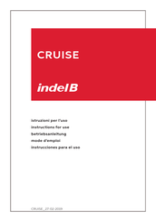 Indel B CRUISE Série Mode D'emploi