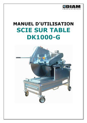 DIAM DK1000-G Manuel D'utilisation