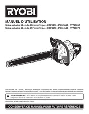 Ryobi PCN4545 Manuel D'utilisation