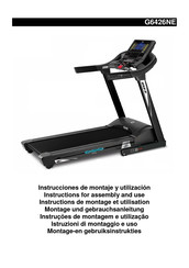 BH FITNESS G6426NE Instructions De Montage Et Utilisation