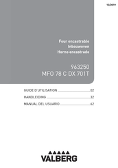 VALBERG MFO 78 C DX 701T Guide D'utilisation