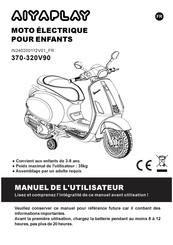 Aiyaplay 370-320V90 Manuel De L'utilisateur