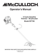 McCulloch MT780 Manuel D'utilisation