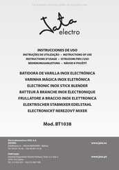 Jata electro BT1038 Instructions D'usage