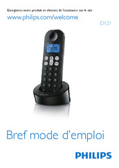 Philips D1211WG Bref Mode D'emploi