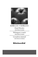 KitchenAid KHB1231OB Manuel D'instructions