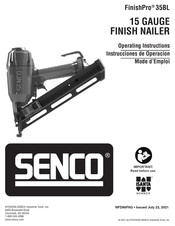 ISANTA Senco FinishPro 35BL Mode D'emploi