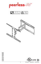 peerless-AV Paramount PE-PA750 Mode D'emploi